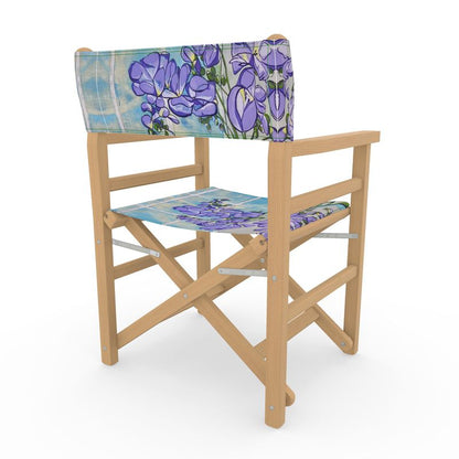 Through the Window Freesia Directors Chair
