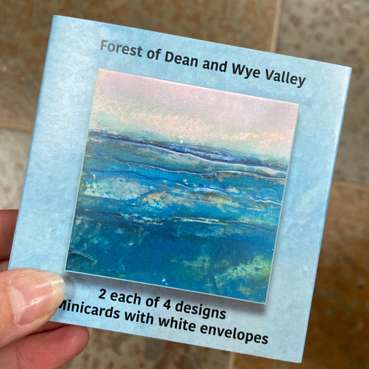 Blue Seascapes - Mini Cards Box Set