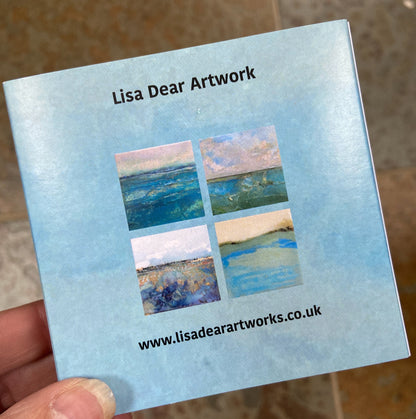 Blue Seascapes - Mini Cards Box Set
