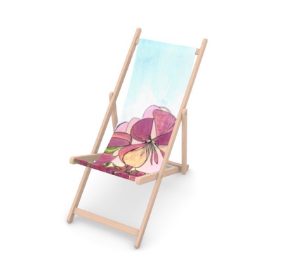 Pink Sybil Bayonne Balcony Bloom Deckchair